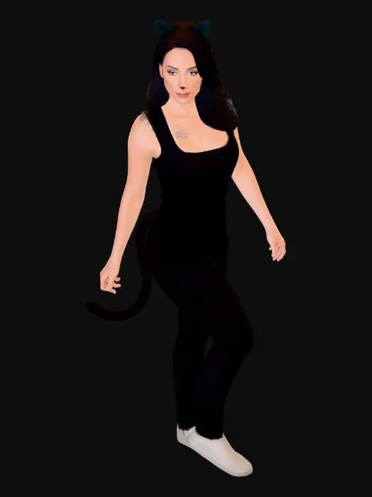 3D model for Midnight Cat