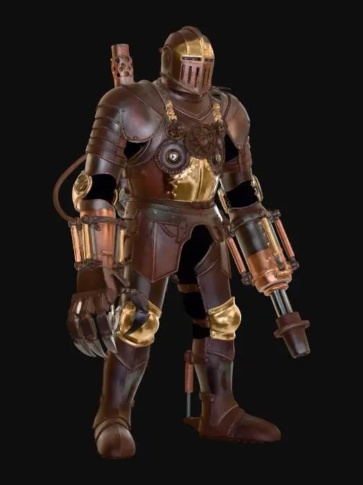 3D model for Steam Knight