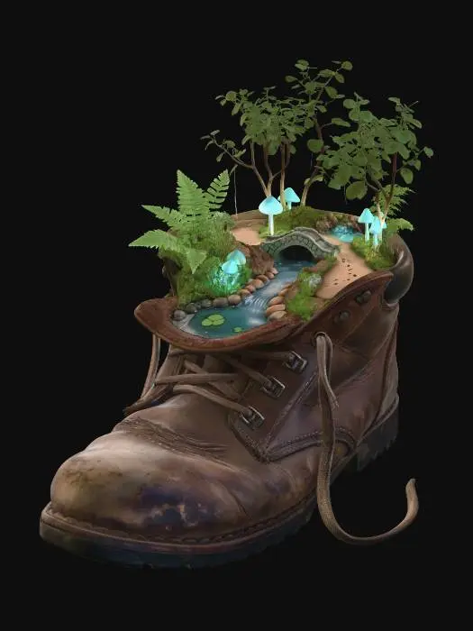 3D model for A Forest in a Boot