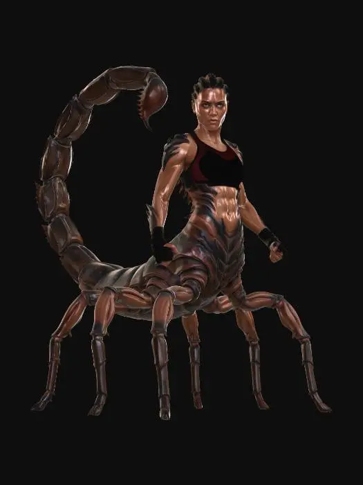 3D model for Iron Scorpion Warrior