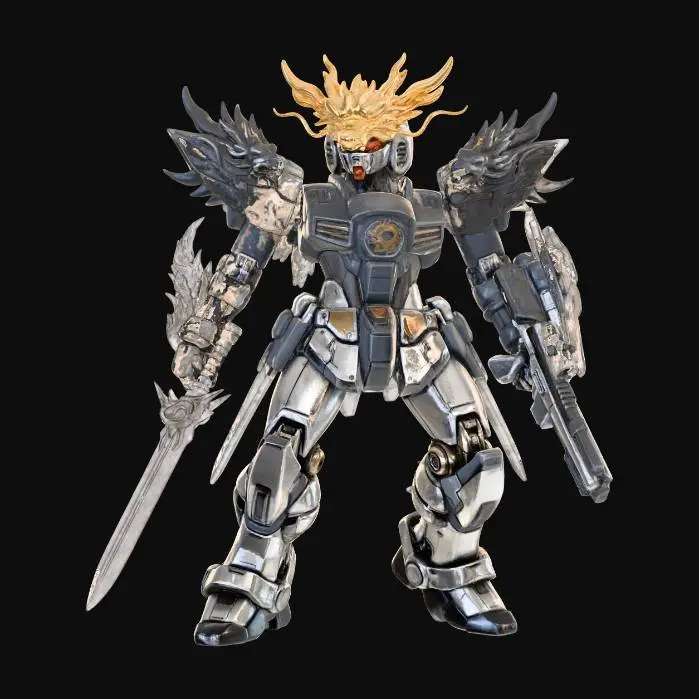 3D model for Dragon Sentinel Mech