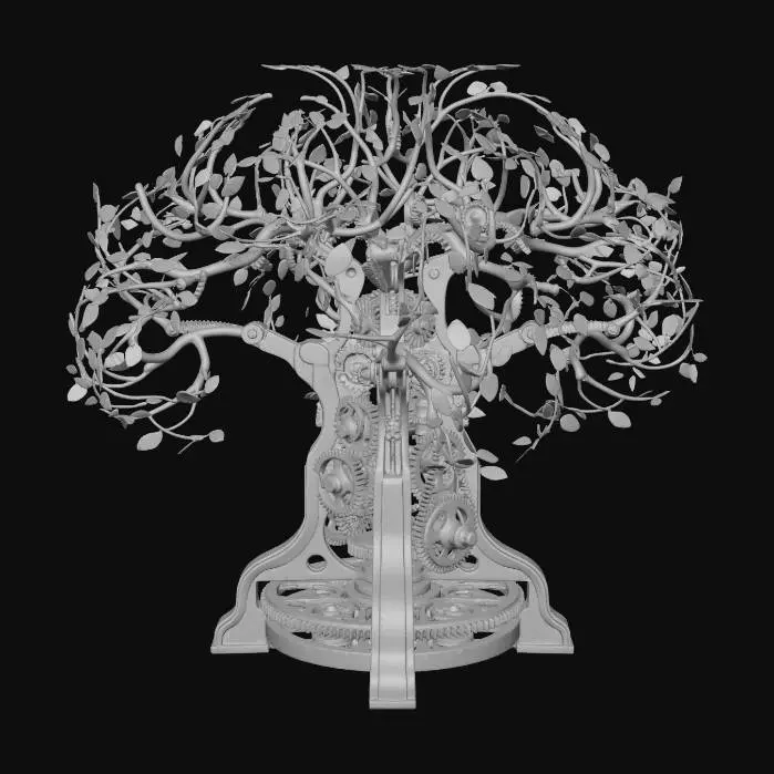 3D model for Clockwork Tree