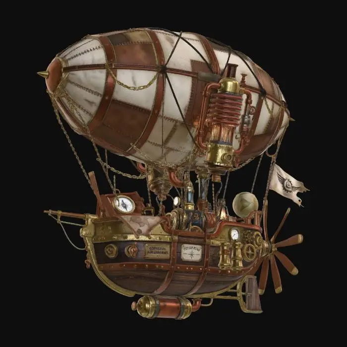 3D model for Polar Star: Aetherial Adventures