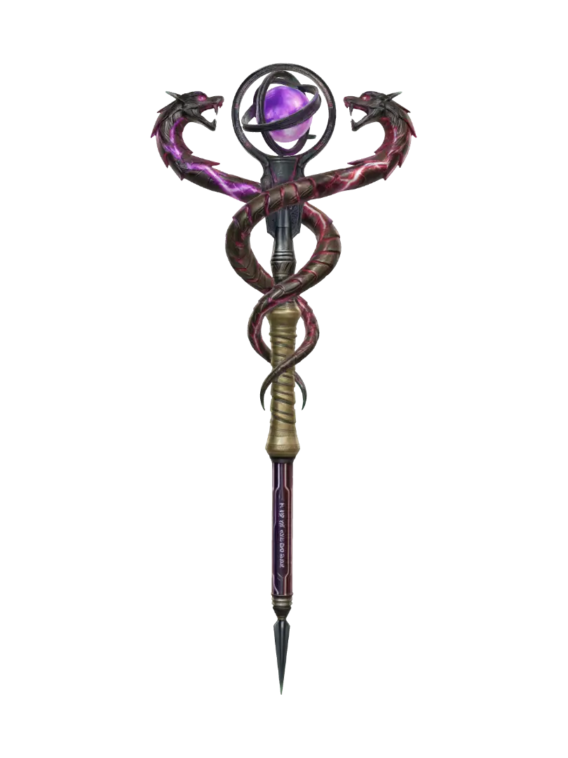 โมเดล 3D ของ caduceus_scifi_weapon - Stick สร้างโดย AI