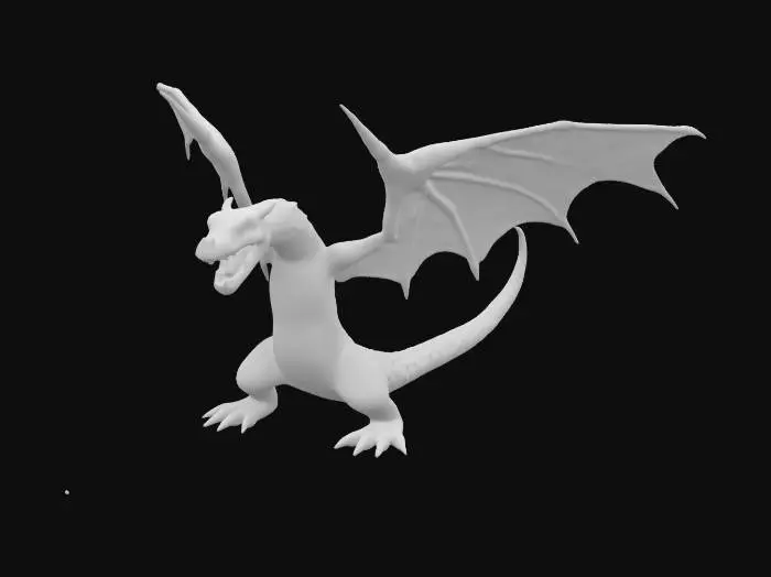 3D model for fantasy winged snakes, massive body with diamond scales, diamond scales shine brightly, in attack, open mouth full of poisonous teeth, spread wings beautifully colored, clearly glowing eyes, extremely details, high resolution texture, epic stance