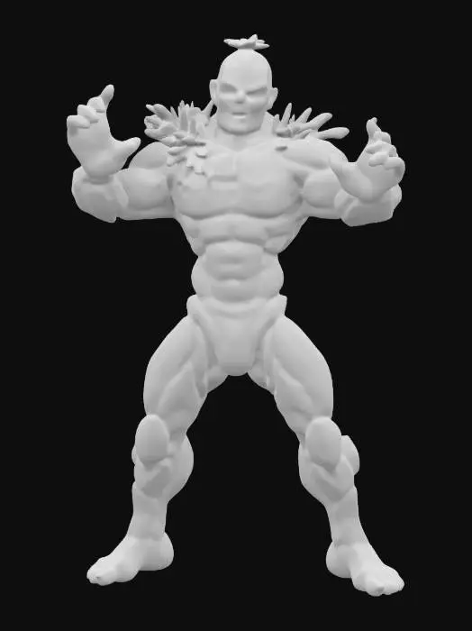 3D model for individual non-touching stones forming an humanoid elemental, the stones levitate in the air and energy radiates from them, the entire elemental also levitates in the air, the stones form strong hands, the individual stones are slightly covered with moss and leaves, extremely details, high resolution texture, spic stance