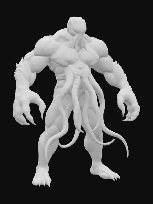 3D model for Abyssal Titan Kraken, #AroundTheWorld#