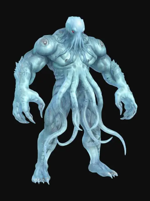 3D model for Abyssal Titan Kraken, #AroundTheWorld#