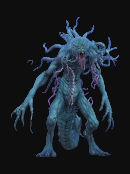 3D model for dreamlike shapeless monster, extremely detailed, high resolution texture, epic stance, #AroundTheWorld#