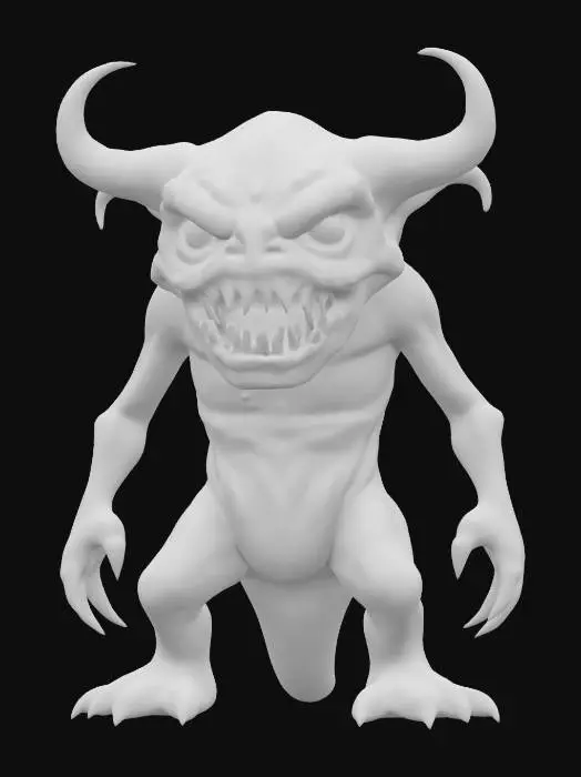 3D model for fantasy demonic pile of transparent slime, shapeless gelatinous liquid body, scary expression with a large mouth, extremely detailed, high sharp resolution texture, hyperrealistic, epic stance