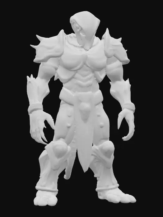 3D model for ancient alien titan, extremely detailed, high sharp resolution texture, hyperrealistic, epic stance