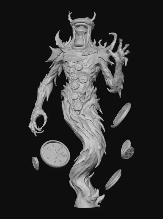 3D model for Eternal Timekeeper, #villain#