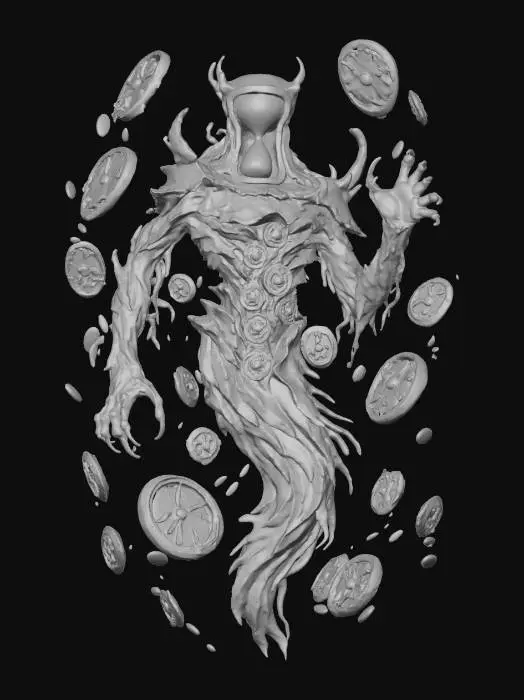 3D model for Eternal Timekeeper, #villain#