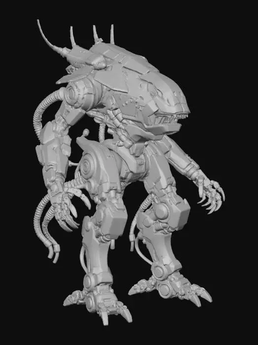 3D model for Sentinel Blaze, #villain#