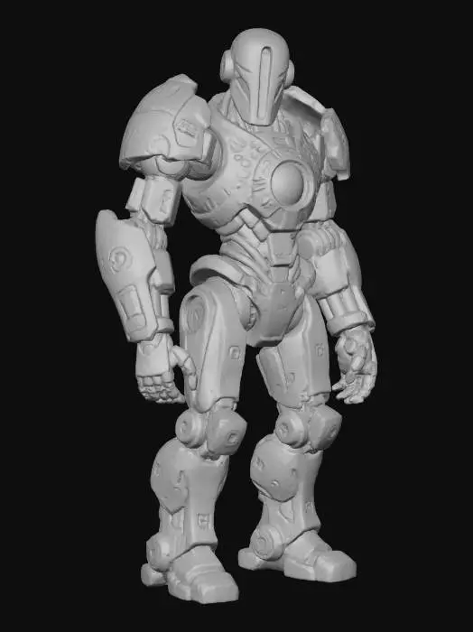 3D model for Archaic Robot Relic Sentinel