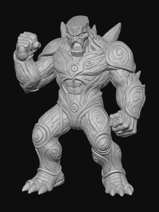 3D model for Wood Elemental Guardian Rage