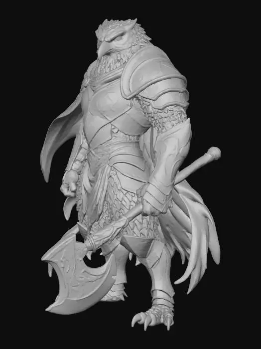 3D model for Aquila Guardian of the Feathery Realm