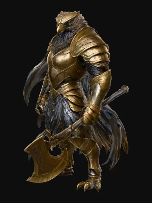 3D model for Aquila Guardian of the Feathery Realm