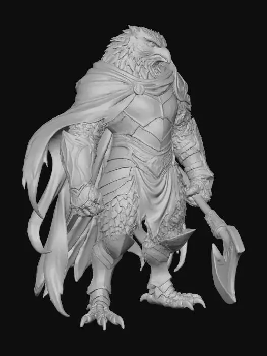 3D model for Aquila Guardian of the Feathery Realm