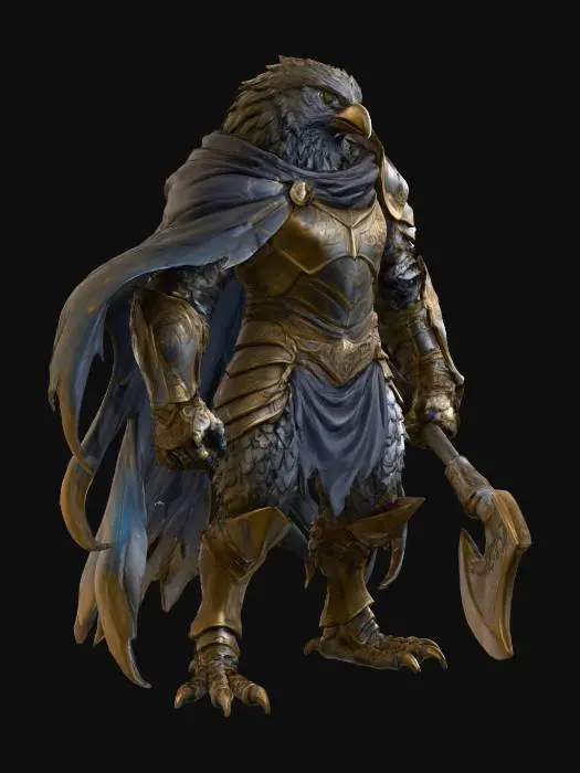 3D model for Aquila Guardian of the Feathery Realm