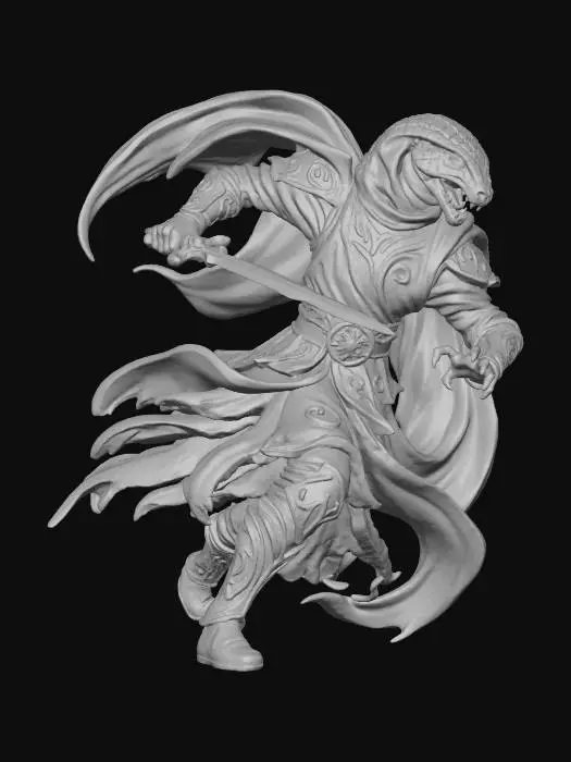 3D model for Serpent Assassin