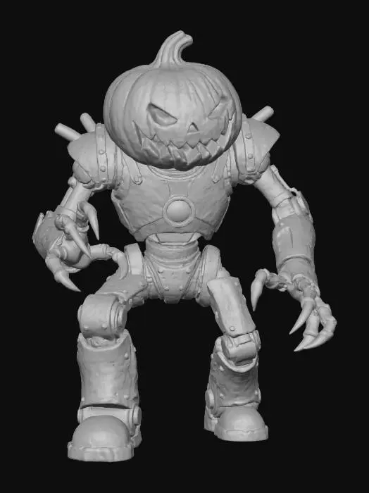 3D model for Pumpkin Sentinel, #Halloween2025#
