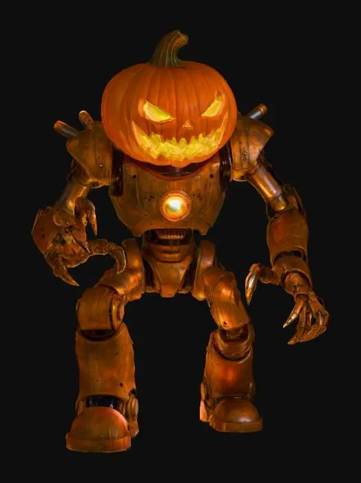 3D model for Pumpkin Sentinel, #Halloween2025#