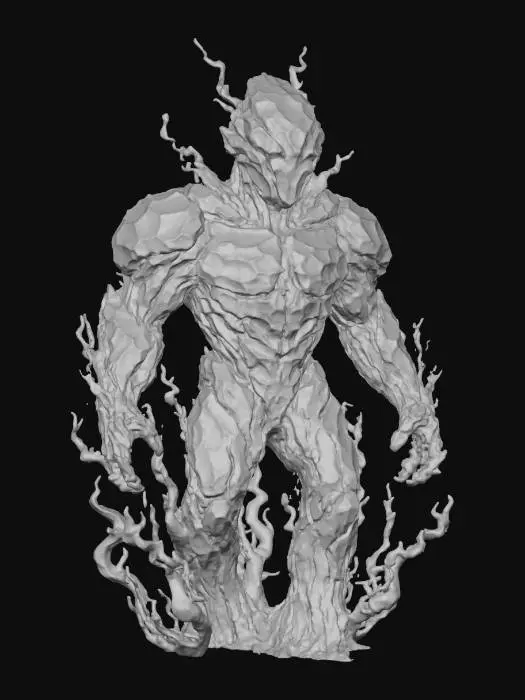 3D model for Elemental Fire Crack