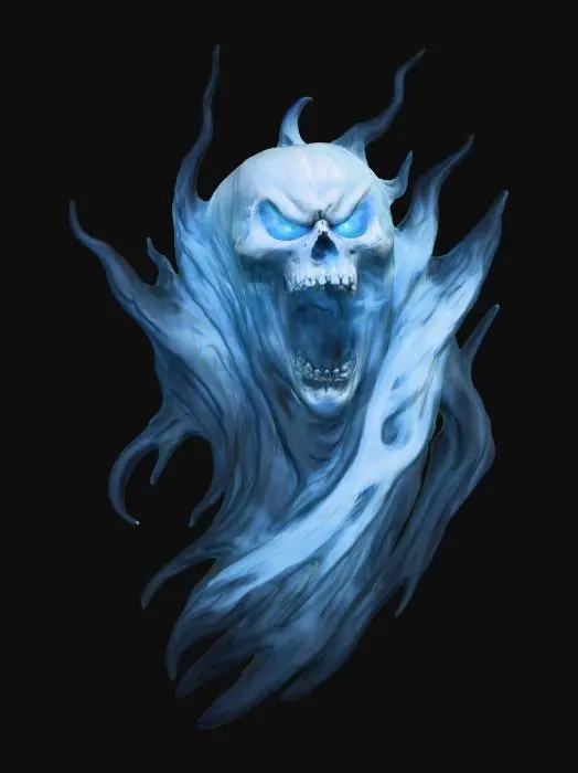 3D model for Spectral Screech Banshee, #Halloween2025#