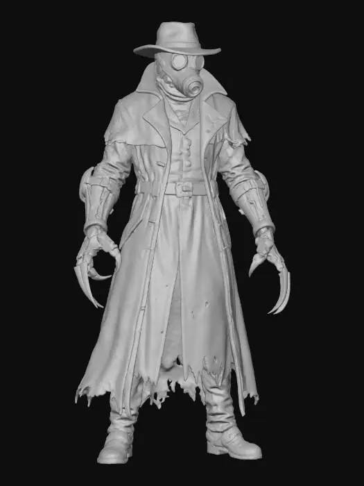 3D model for Gaslight Stalker Dark, #Halloween2025#