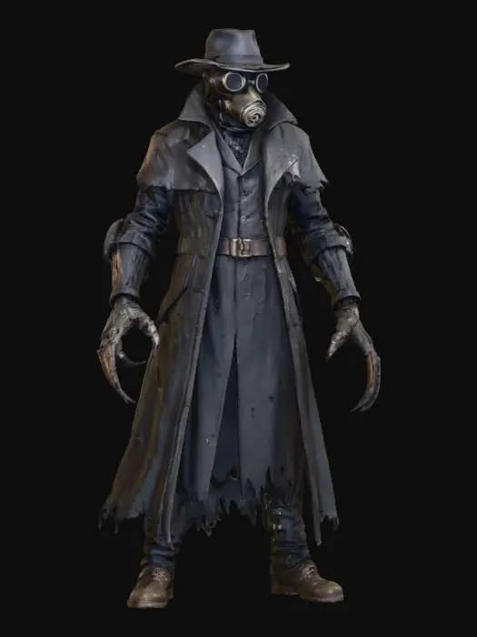 3D model for Gaslight Stalker Dark, #Halloween2025#