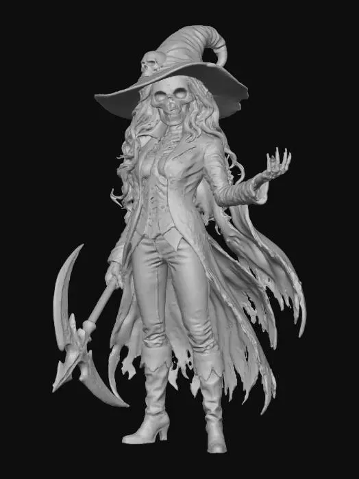 3D model for Reaper Witch, #Halloween2025#