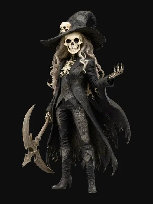3D model for Reaper Witch, #Halloween2025#