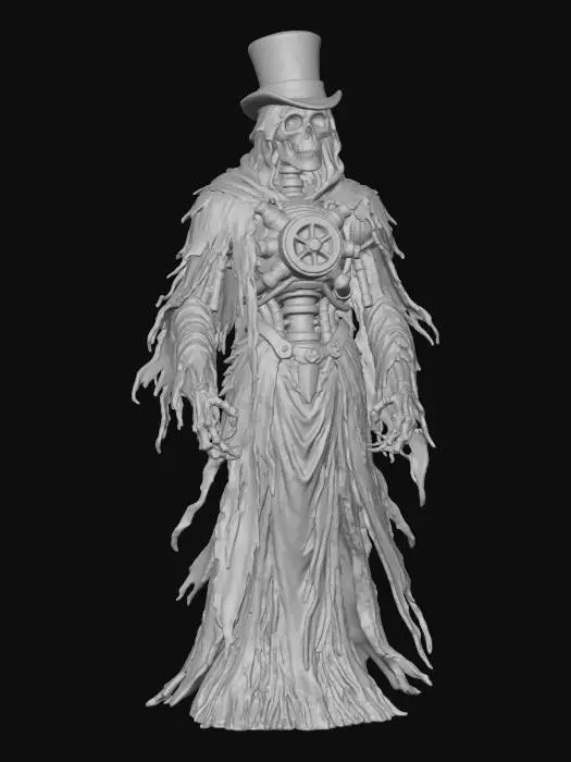 3D model for Necrotic Steam Conductor, #Halloween2025#