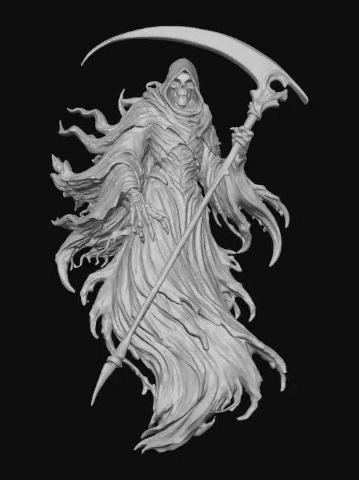 3D model for Void Ethereal Reaper, #Halloween2025#