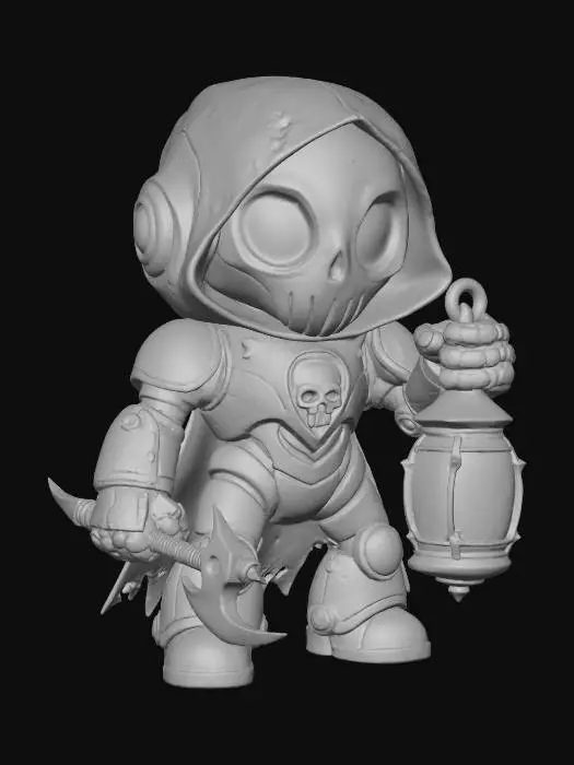 3D model for Reaper Bot Lanternbearer