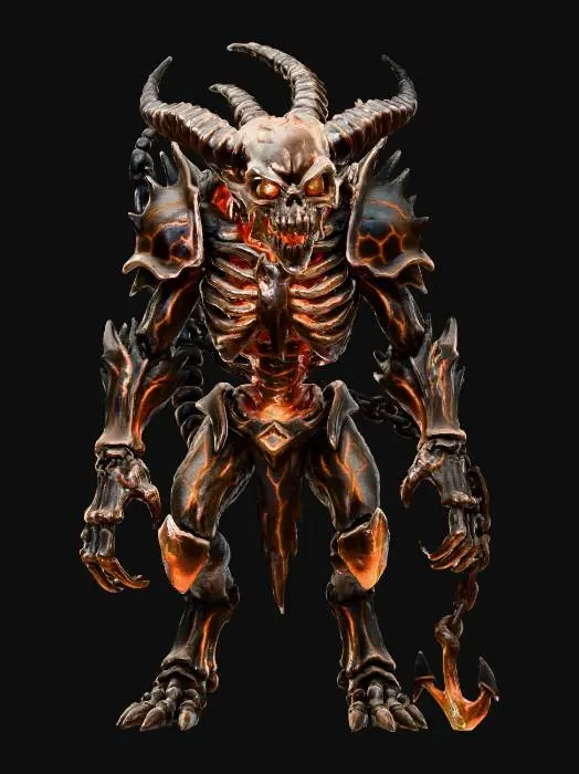 3D model for Hellbound Sentinel Beast