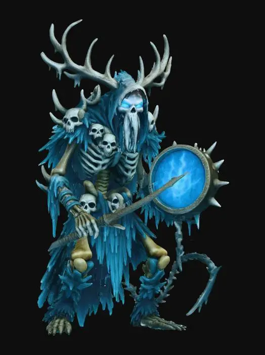 3D model for Icebound Shaman Husk