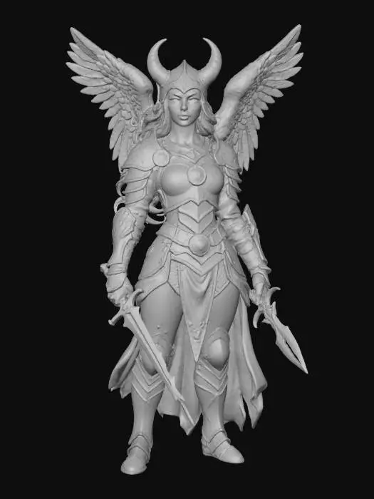 3D model for Valkyrie Flame