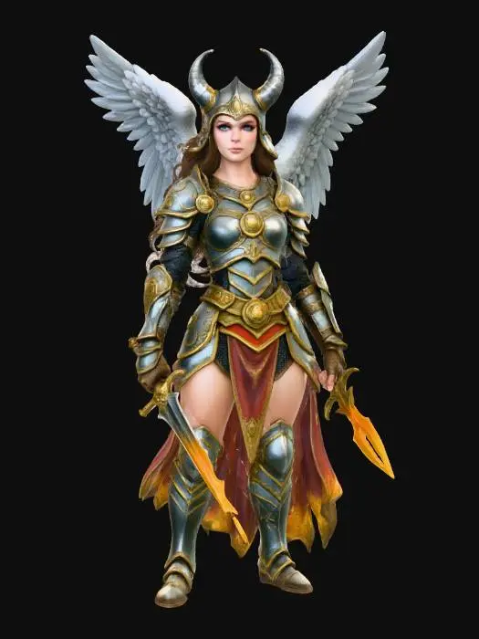 3D model for Valkyrie Flame