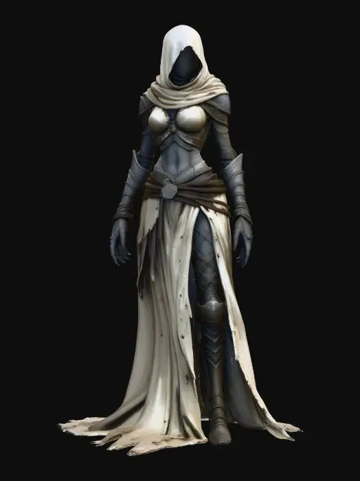3D model for Female Ethereal Warrior Nomad