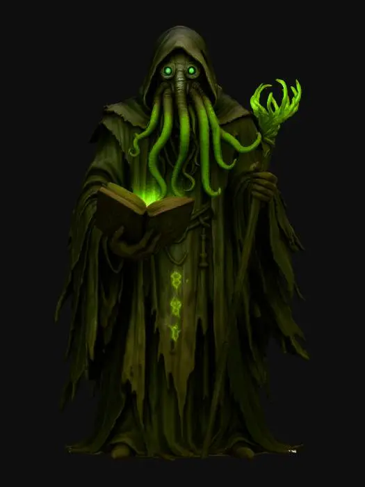 3D model for Cyber-Tentacle Plague Oracle