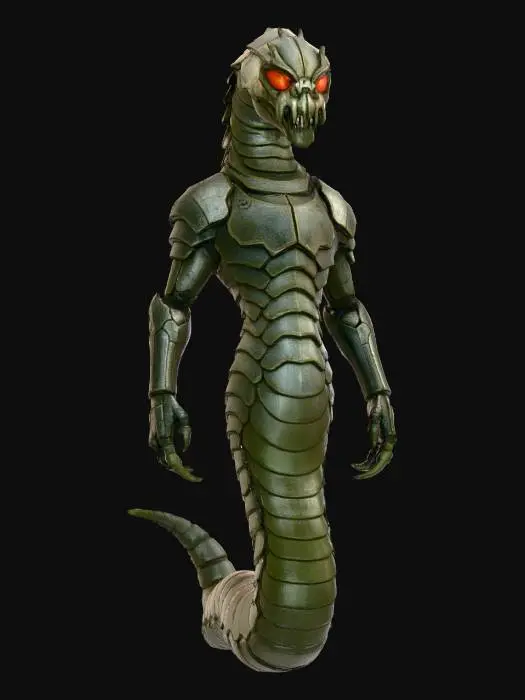 3D model for Cyber Snake