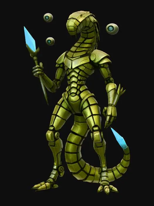 3D model for Unplanet Mech Spiralborn