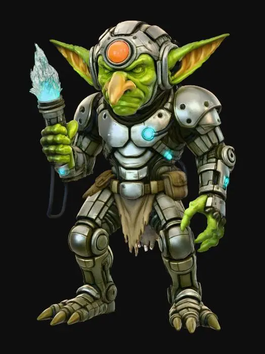3D model for Cyber Goblin Technologist