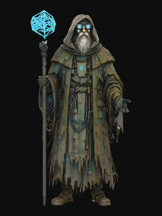 3D model for Shaman Technologist