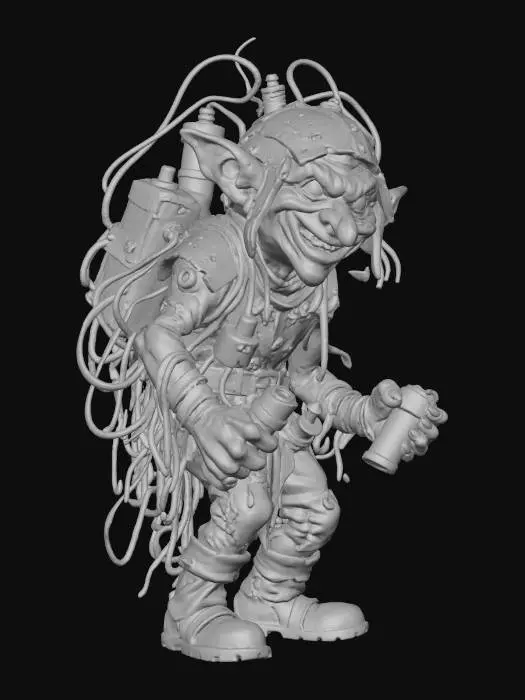 3D model for Goblin Battery-Thief