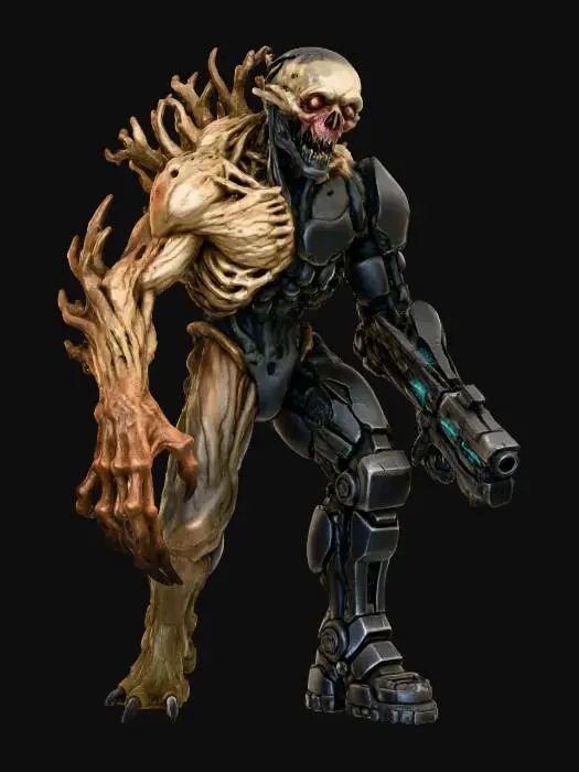 3D model for Cyborg Abomination Morfing