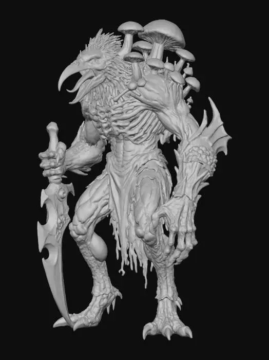 3D model for Mushroom Warbeast