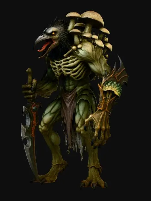 3D model for Mushroom Warbeast